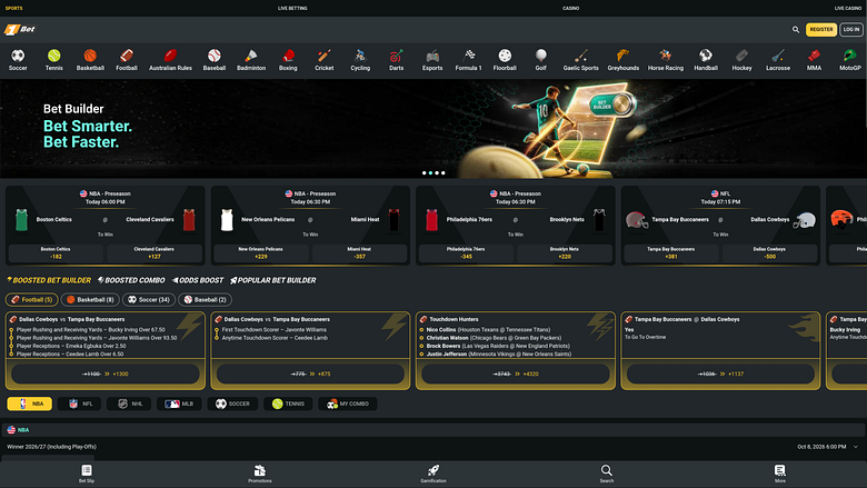 Deportes de escritorio en 1Bet Casino