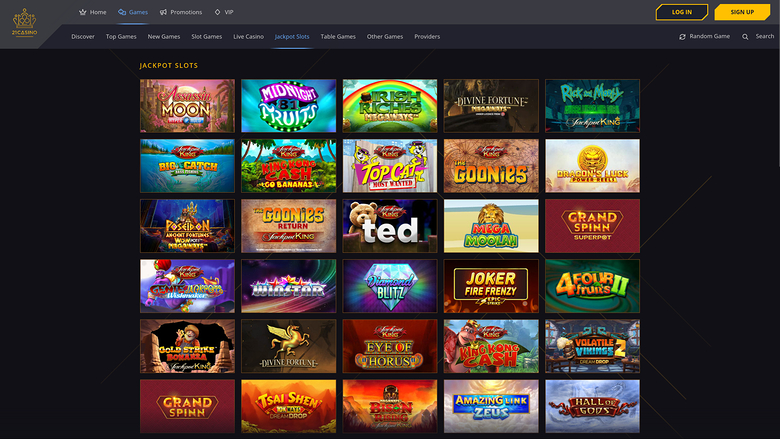 Jackpot de bureau de 21 Casino