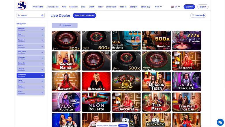 Crupier en vivo de escritorio de 24Casino.bet