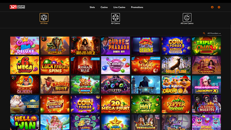 Jeux de bureau de 321Crypto Casino