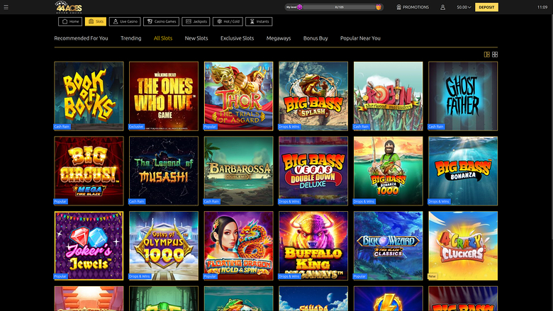 44Aces Casino Desktop-Spiele