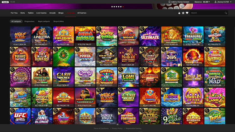 Jackpot da tavolo del casinò 7 Sultans