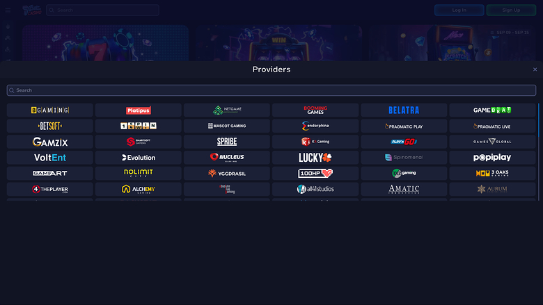 Sviluppatori di giochi desktop di 7Bit Casino