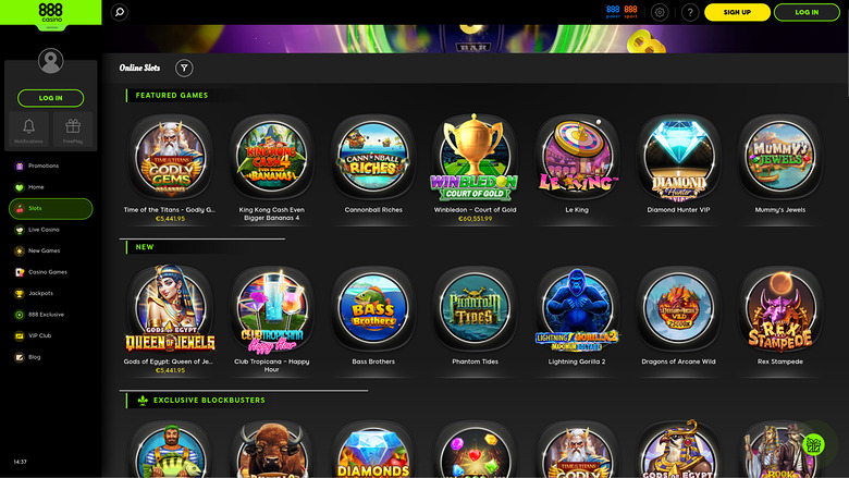 Juegos de Escritorio de 888Casino