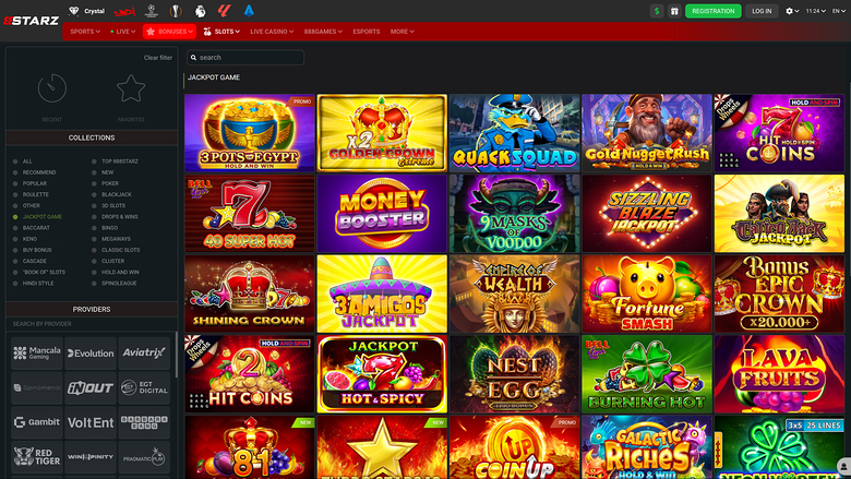 888starz.bet Casino Desktop Jackpot