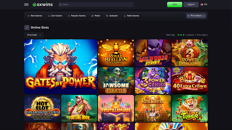 Игры для настольных компьютеров в казино 8xwins