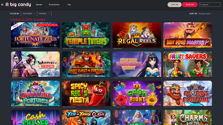 Giochi desktop di A Big Candy Casino