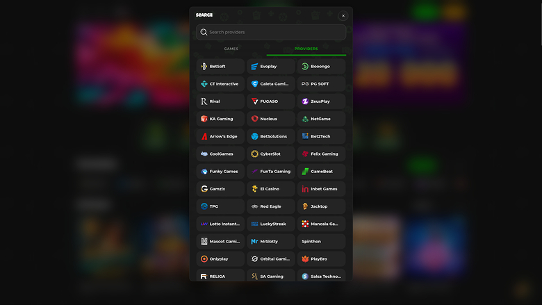 Développeurs de jeux sur bureau de All Wins Casino