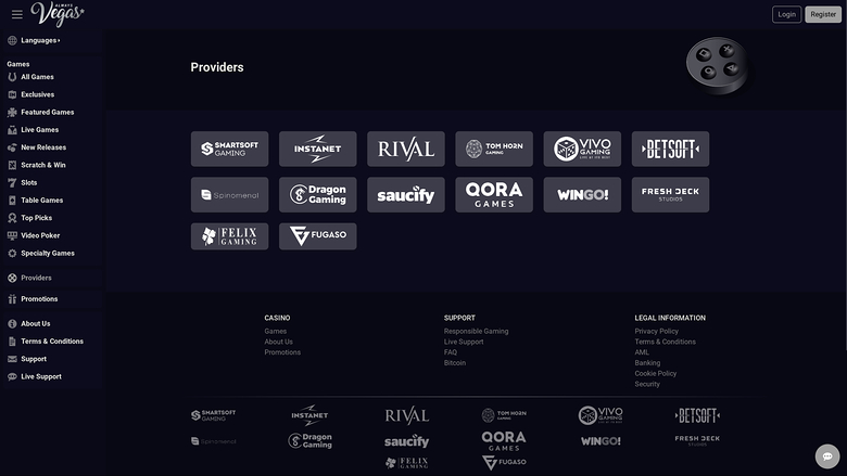 Développeurs de jeux de Always Vegas Casino sur ordinateur