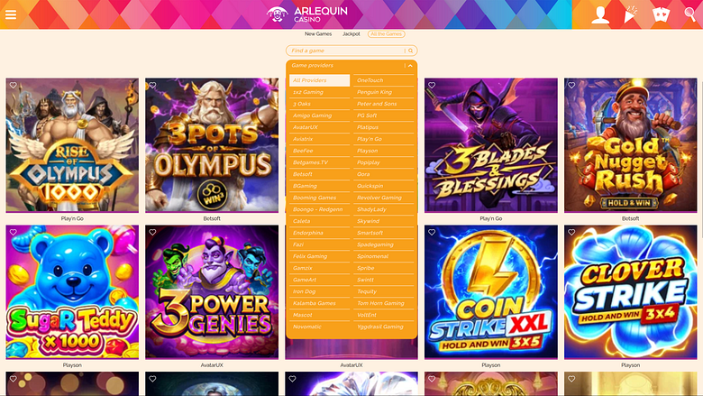 Arlequin Casino Game Developers Desktop