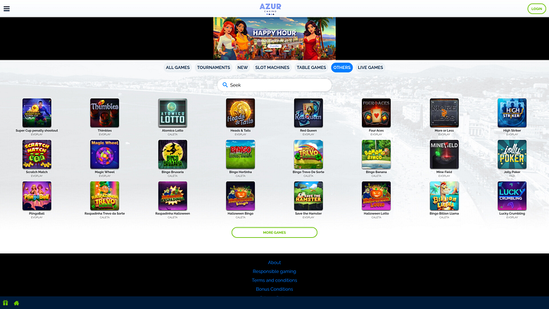 Azure Casino Autres ordinateurs de bureau