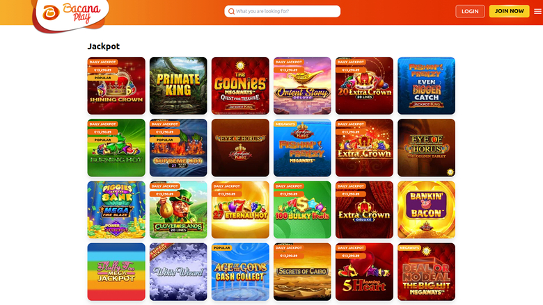 Bacana Play Casino Desktop-Jackpot