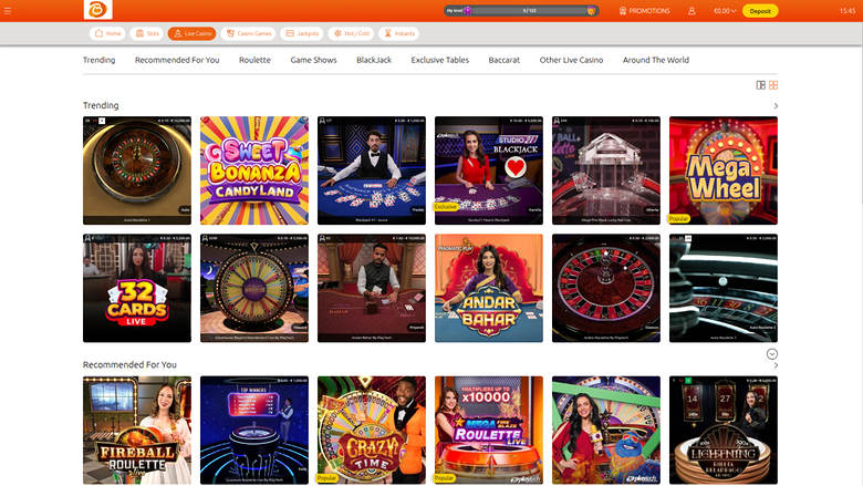 Bacana Play Casino Desktop-Live-Dealer