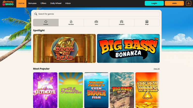 Giochi desktop di Barbados Bingo