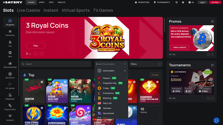 Sviluppatori di giochi di Batery su desktop