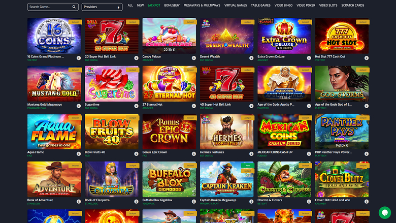 Jackpot sur ordinateur de Betroom24 Casino