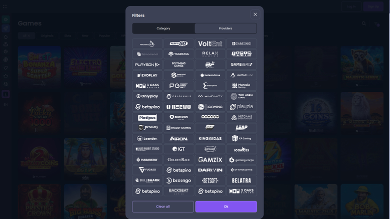Sviluppatori di giochi desktop di Betspino