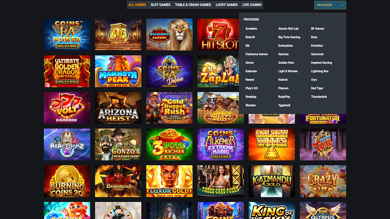 Développeurs de jeux sur ordinateur de Betstro Casino