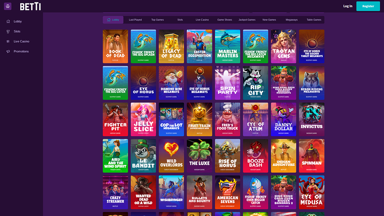 Juegos de escritorio de Betti