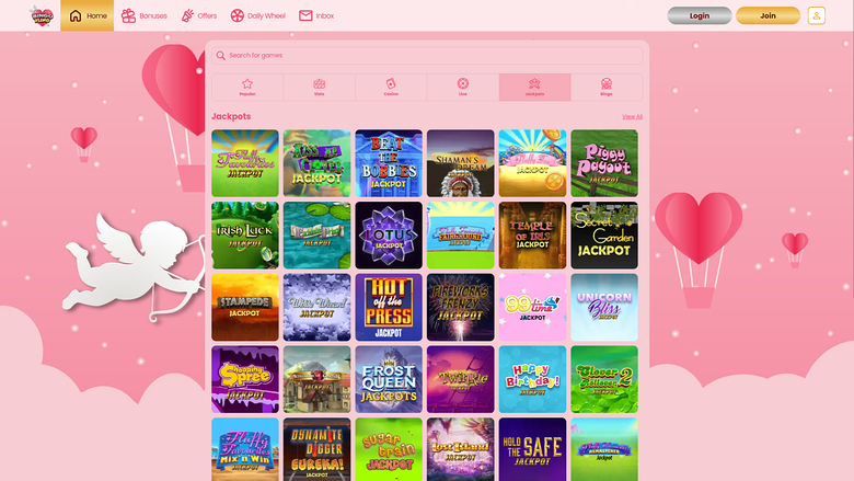 Jackpot de la version de bureau de Bingo Fling Casino