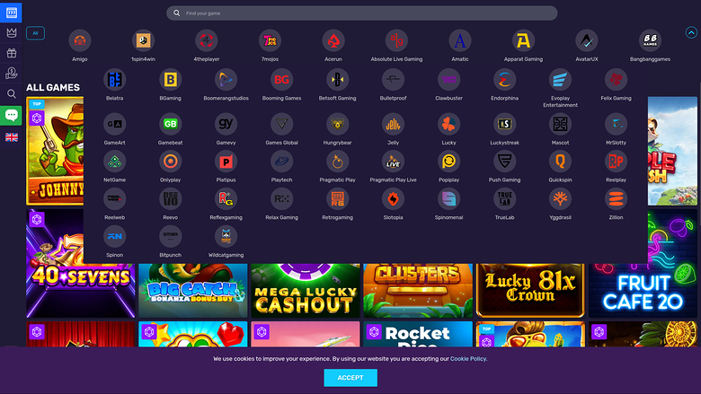Développeurs de jeux de bureau de Bitcoin Casino