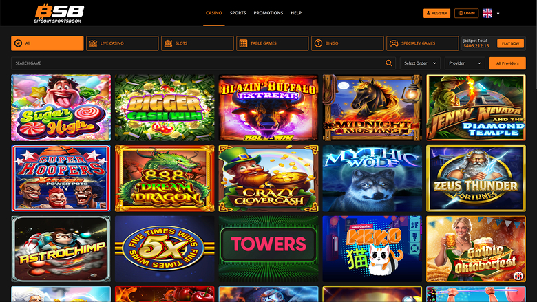 Bitcoin Sportsbook Casino Desktop Games