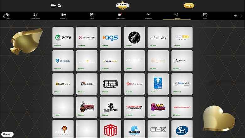 Sviluppatori di giochi desktop di BlackJack City Casino