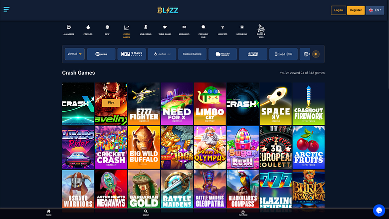 Игры Blizz Casino Desktop Crash