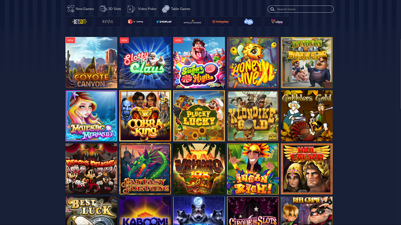 Jeux de bureau de Bobby Casino