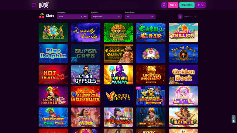 Booi Casino Desktop Games
