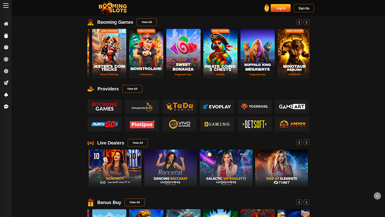 BoomingSlots Casino Desktop-Spieleentwickler