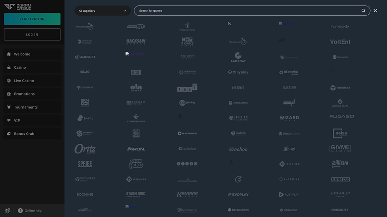 Développeurs de Jeux de Bureau de Buran Casino