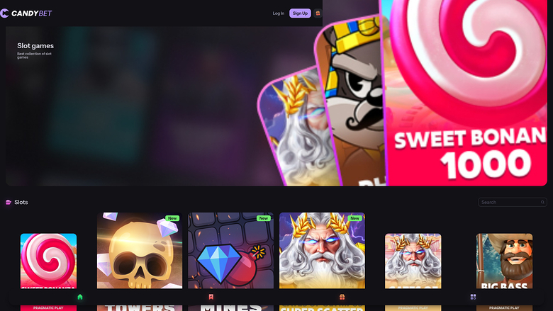 Juegos de casino CandyBet para ordenador