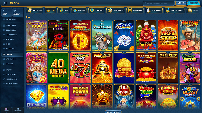 Casea Casino Games