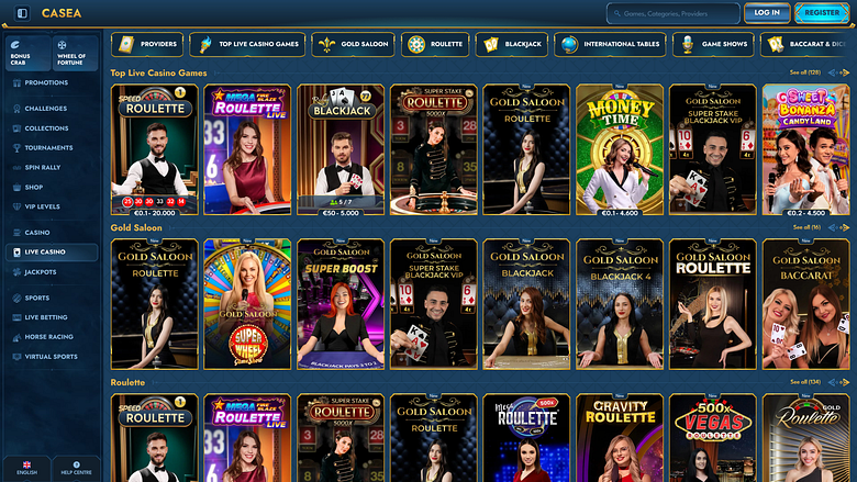 Casea Casino Live Dealer