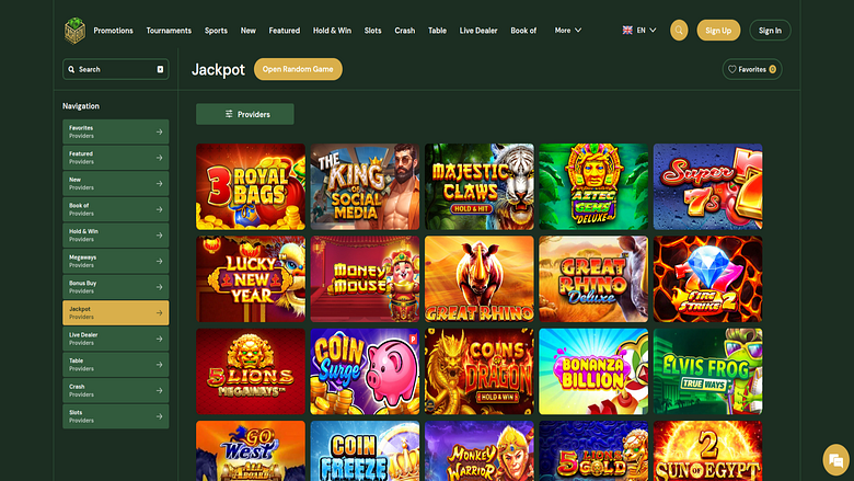 Скриншот джекпота в Cashbox Casino для настольных компьютеров