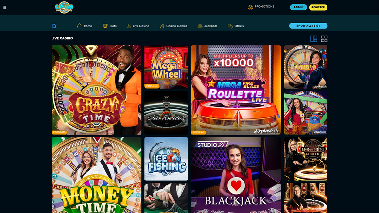 Crupier en vivo de Casino And Friends para escritorio