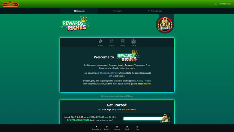 Richesses des récompenses de Casino Classic pour ordinateur de bureau