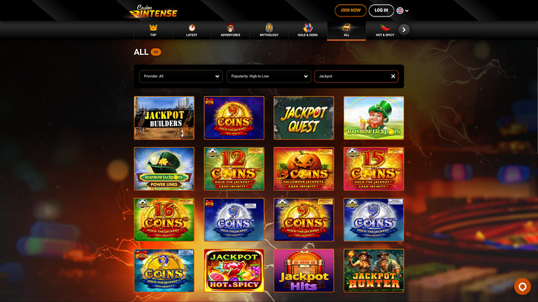 Casino Intense Bureau Jackpot