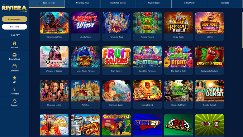 Casino La Riviera Juegos de escritorio