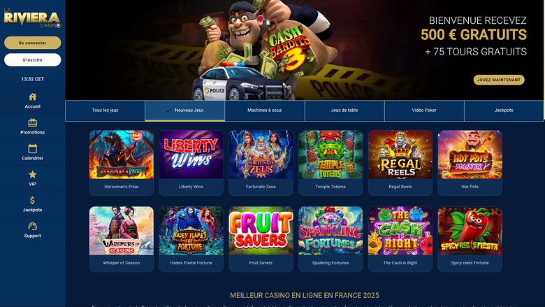 Casino La Riviera Página principal de escritorio