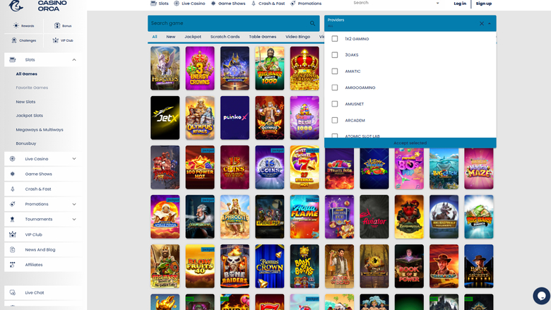 Casino Orca Desktop Game Developers