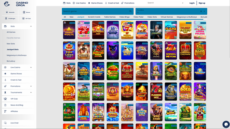 Casino Orca Desktop Jackpot