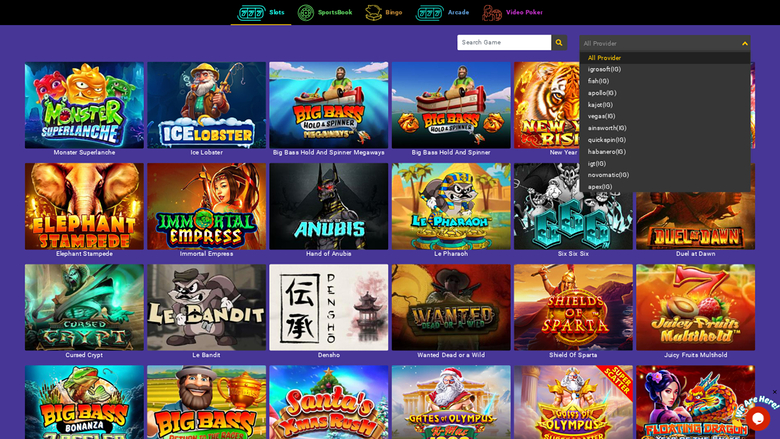 Casino Purple Développeurs de jeux sur ordinateur