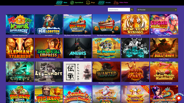 Casino Purple Jeux sur ordinateur