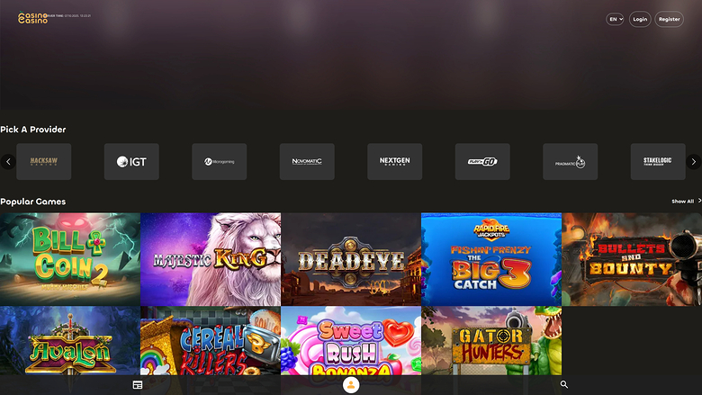 Développeurs de jeux de CasinoCasino sur ordinateur