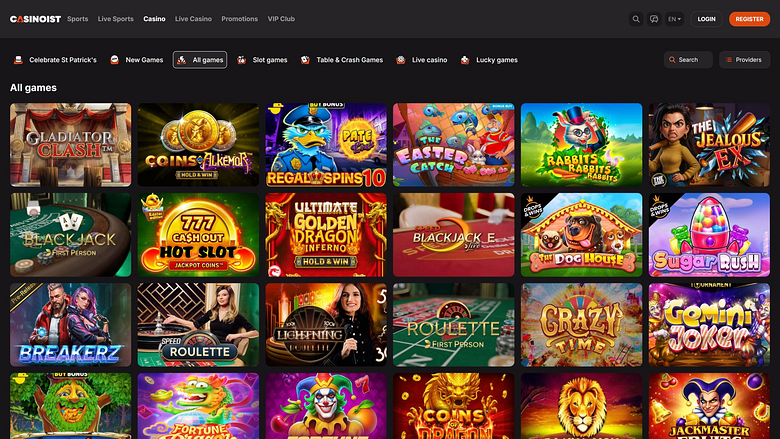 Jeux de casino sur ordinateur