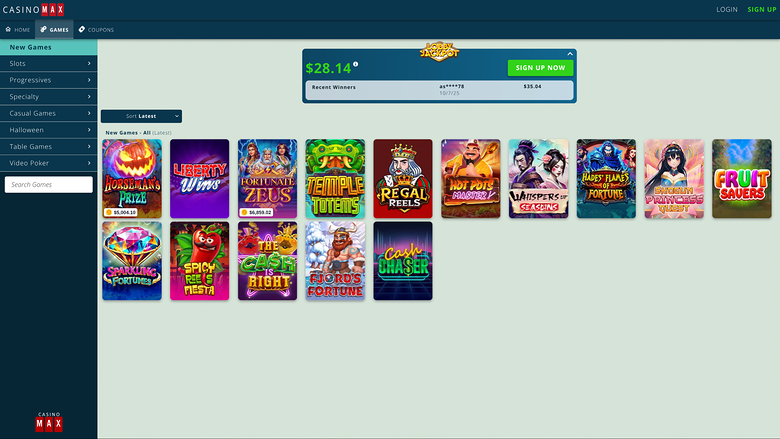CasinoMax Games Desktop