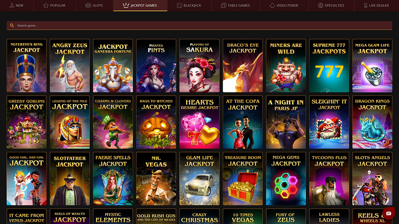 Imagen del bote acumulado del casino Cherry Gold para escritorio