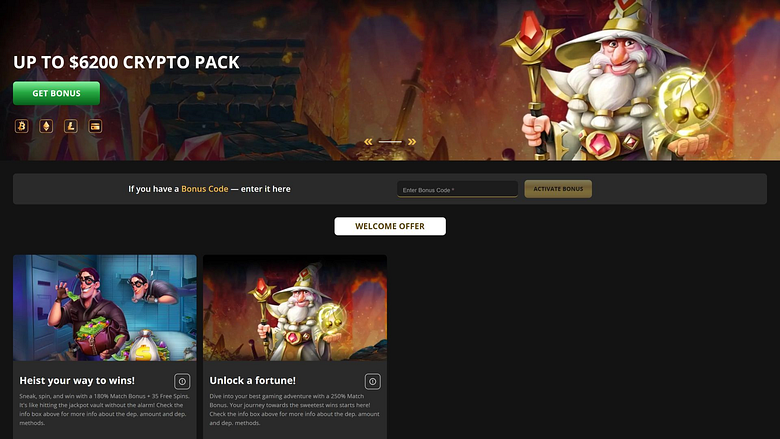 Imagen de promociones de escritorio del casino Cherry Gold